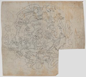 Study for the Background Signs of the Zodiac