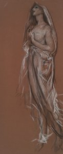 Study for the Figure of 4 am by Edwin Austin Abbey