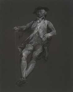 Study for the figure of John Dickinson by Edwin Austin Abbey