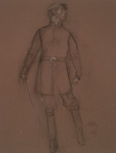 Study for the figure of a Civil War General