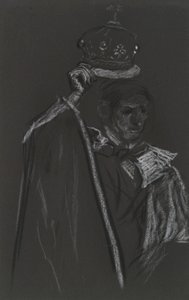 Study of Peer for Coronation of Edward VII by Edwin Austin Abbey