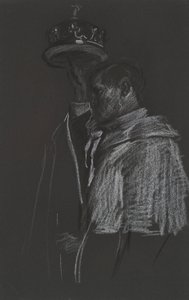 Study of Peer for Coronation of Edward VII by Edwin Austin Abbey
