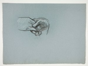 Study of hands by Edwin Austin Abbey