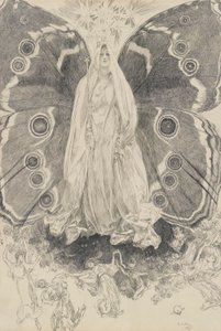 Titania, illustration for Act II, Scene ii, A Midsummer Night by Edwin Austin Abbey