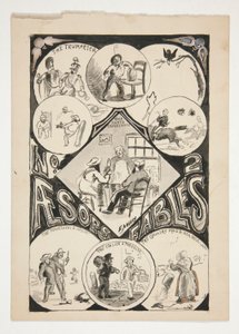 Title page for Aesop by Edwin Austin Abbey
