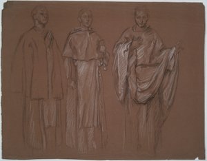 Unidentified Study by Edwin Austin Abbey