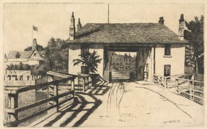 Fulham Bridge Tavern by Edwin Edwards