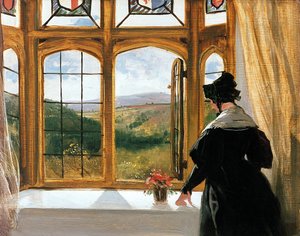 Duchess of Abercorn Looking Out of a Window