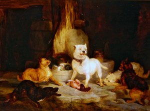 The King of the Castle by Edwin Landseer