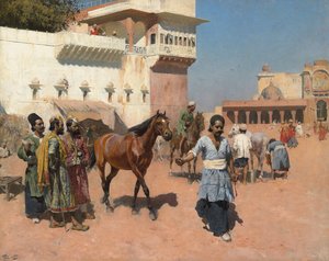 Persian Horse Dealer, Bombay