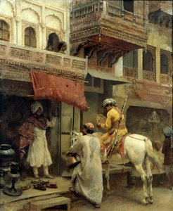 Street Scene in India, c.1885
