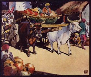 Indian Bullock-Wagon