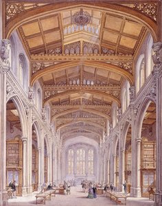 Guildhall Library, London by Edwin Thomas Dolby