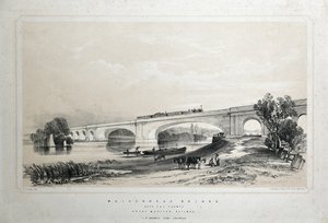Maidenhead Bridge over the Thames, Great Western Railway
