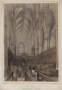 The choir, Westminster Abbey, London