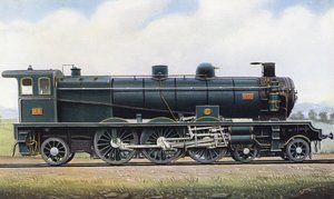 The product of two Republics: "Pacific" Type Steam Engine no. 4501, Paris - Orleans Railway