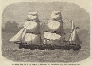 HMS Amazon, Screw Sloop of War, destroyed by the Collision with the Cork Steam-Packet Osprey