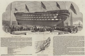 HMS Windsor Castle by Edwin Weedon
