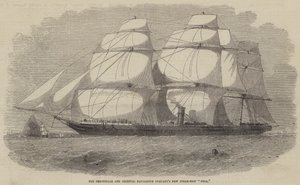 The New Steam-Ship Pera by Edwin Weedon