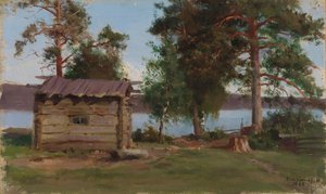 Chimneyless Sauna by Eero Järnefelt