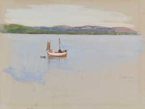 Fishing Boat by Eero Järnefelt