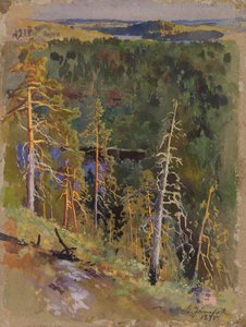 Forest Landscape by Eero Järnefelt