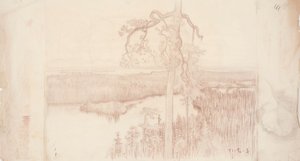 Lake Landscape by Eero Järnefelt