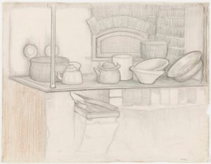 Stove at the Wasenius House II by Eero Järnefelt