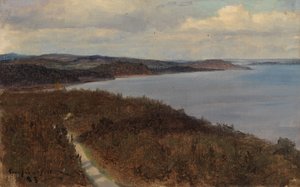 View of a Lake and Ridges