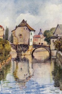 The Rhine: Old Bridge at Kreuznach by Effie Jardine