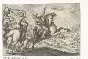 Lion Hunt (Hunting Scenes series) (Icones Venantum Species Varias Representantes series)