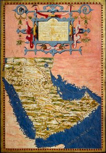 Map of Arabia by Egnazio Danti