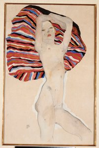 Act Against Coloured Material by Egon Schiele