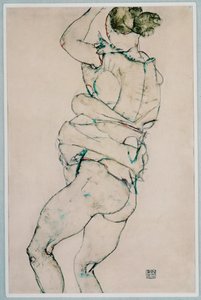 Nude with Raised Left Arm