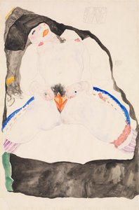 Observed in a Dream, 1911 by Egon Schiele
