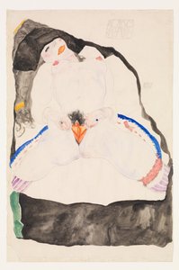 Observed in a Dream by Egon Schiele