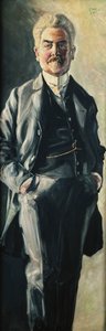 Portrait of Leopold Czihaczek, 1907 by Egon Schiele