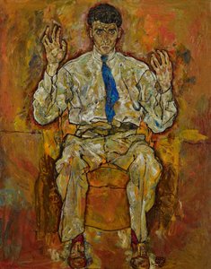 Portrait of Paris von Gütersloh (1887-1973) by Egon Schiele