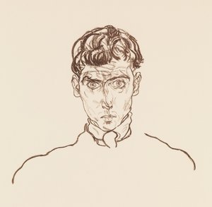 Portrait of Paris von Gütersloh by Egon Schiele