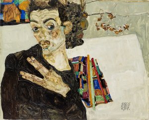 Self-Portrait by Egon Schiele