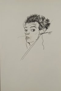 Self-Portrait by Egon Schiele