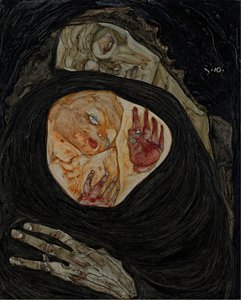 "Dead Mother" I by Egon Schiele