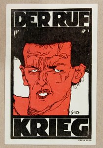 Cover (Using a Self-Portrait) by Egon Schiele