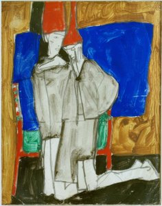 Two Kneeling Figures