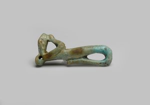 Figure of a serpent god, possibly from El Hiba