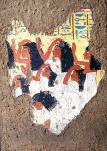 Fresco of the Tomb of the Painter Maia by Egyptian 18th Dynasty