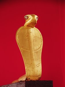 Figure of the cobra Netjer-Ankh, from the Tomb of Tutankhamun