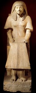Statue of Maya (Egyptian Civil Servant) by Egyptian 18th Dynasty