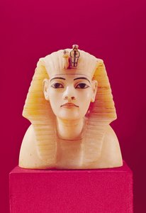 Stopper from One of the Canopic Urns, from the Tomb of Tutankhamun, New Kingdom by Egyptian 18th Dynasty