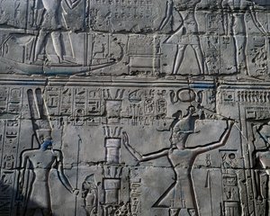 Queen Hatshepsut Before God Amun (detail)